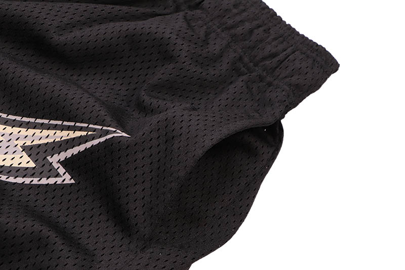 ERIC EMANUEL EE BASIC LIGHTNING BOLT BLACK SHORTS | Brand,A-F,ERIC