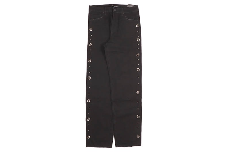EMBELLISH KEITH STRAIGHT DENIM (EMBHOL124-031:BLACK)