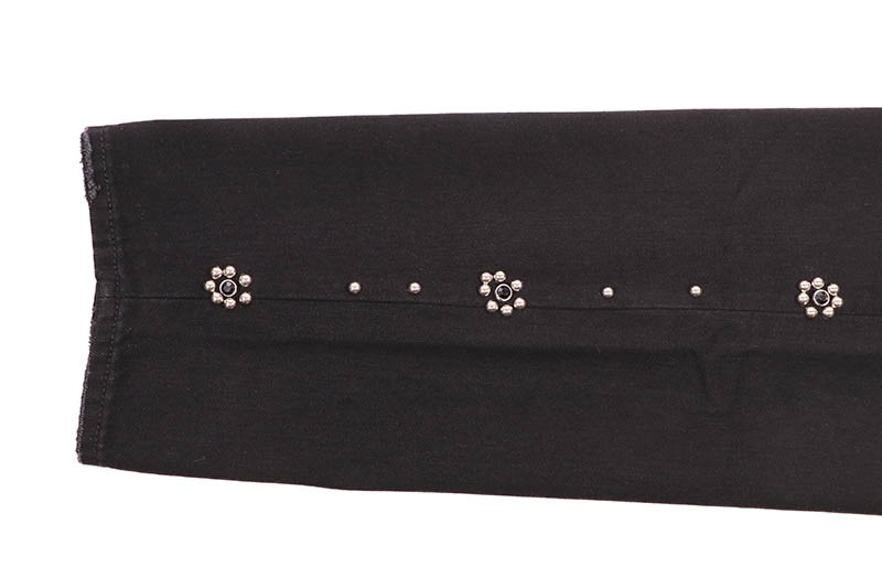 EMBELLISH KEITH STRAIGHT DENIM (EMBHOL124-031:BLACK)