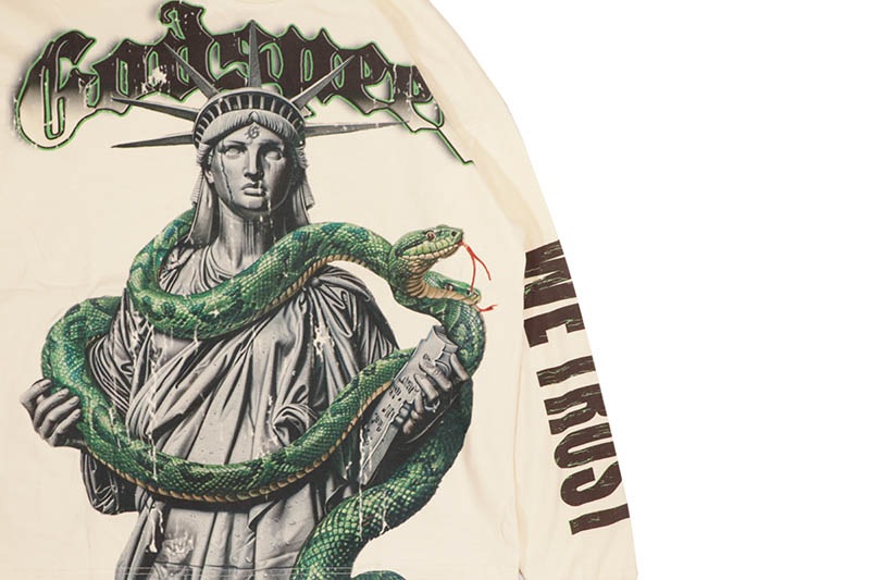 GODSPEED TOP 5 SLIZZY LS (BONE)