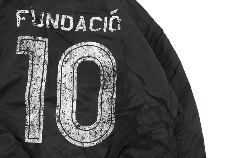 BRAVEST STUDIOS SOCCER BOMBER JACKET (BLACK)