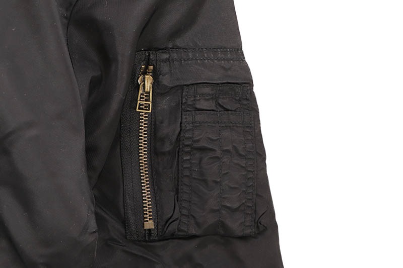 BRAVEST STUDIOS SOCCER BOMBER JACKET (BLACK)