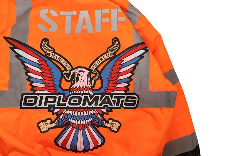 JOMO GLOBAL | THE DIPLOMATS HIGH VISIBILITY JACKET (ORANGE)