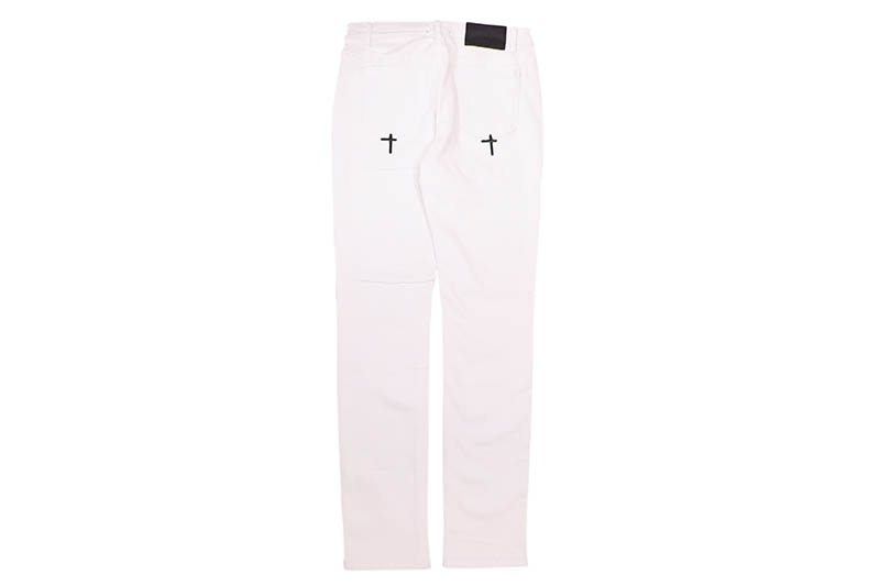 RtA BRYANT SKINNY JEAN (WHITE REST IN PEACE) MF24D624-B1205WTRIP