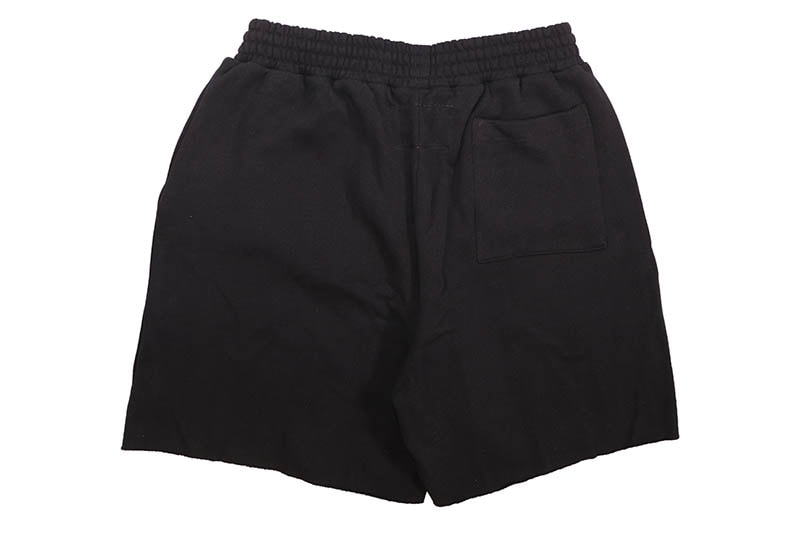 SP5DER BLACK RHINESTONE OG LOGO V2 SWEAT SHORTS