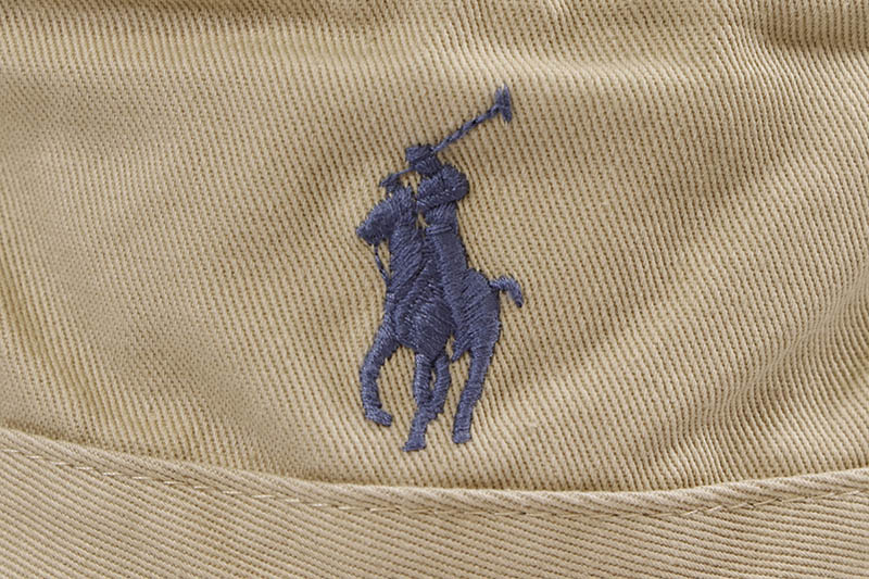 POLO RALPH LAUREN COTTON CHINO BUCKET HAT (710798567013:CAFE TAN)