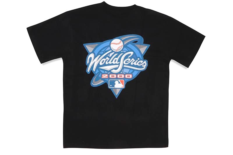 2000 WORLD SERIES YANKEES METS TEE BLACK