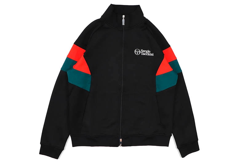 SERGIO TACCHINI PERO TRACK JACKET (STF23M50643-598:BLACK