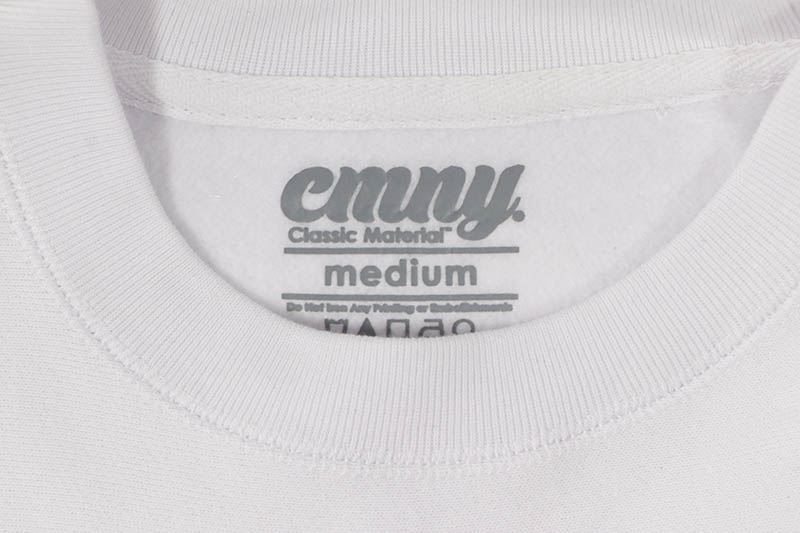 CLASSIC MATERIAL NY I LOVE THE OLD NY CREW SWEAT (WHITE)