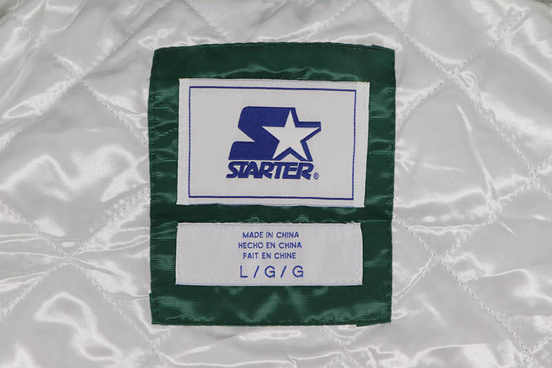 STARTER NEW YORK JETS VARSITY SATIN FULL-SNAP JACKET (LS200167-JET