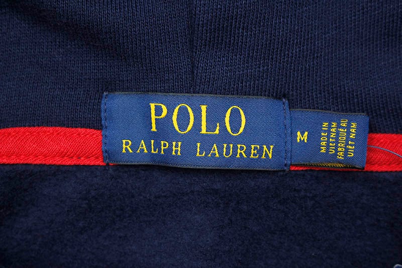 POLO RALPH LAUREN THE USA HOODIE (710800310001:CRUISE NAVY)