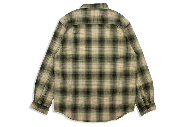 Carhartt ORIGINAL FIT FLANNEL L/S PLAID SHIRT (104451/307:OLIVE)