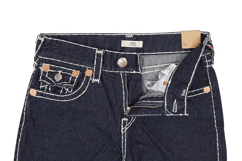 TRUE RELIGION VINNY SUPER T ULTRA BAGGY JEAN (108838C:BODY RINSE