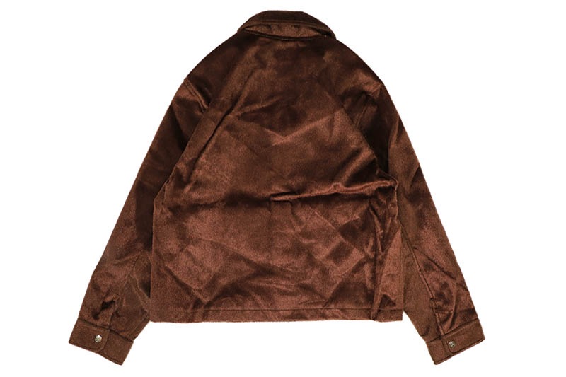 BRAVEST STUDIOS BEAR FUR JACKET (BROWN)