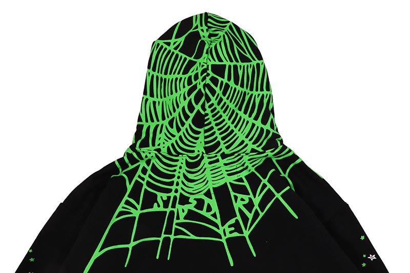 SP5DER HEAVY WEB HOODIE (BLACK) | Brand,S-Z,SP5DER | GROWAROUND
