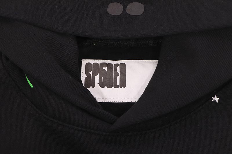 SP5DER HEAVY WEB HOODIE (BLACK) | Brand,S-Z,SP5DER | GROWAROUND