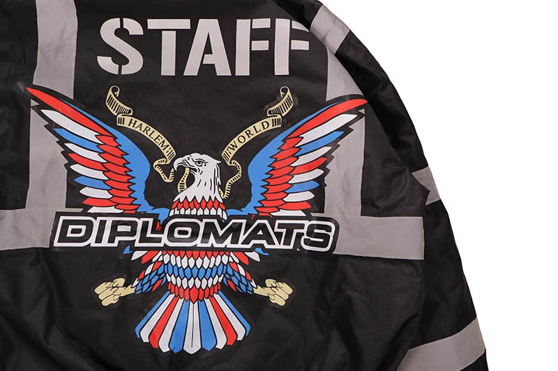 JOMO GLOBAL | THE DIPLOMATS HIGH VISIBILITY JACKET (BLACK)