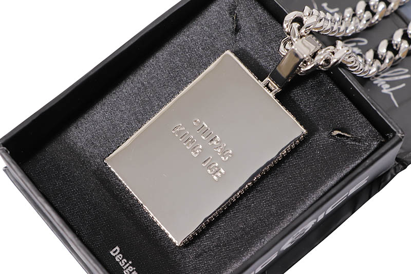 送税込【2PAC x KING ICE】3D BOSS 2PAC BUST NECKLACE☆(2色)♪ KING ICE キングアイス ネックレス 2PAC X KING ICE - 3D BOSS