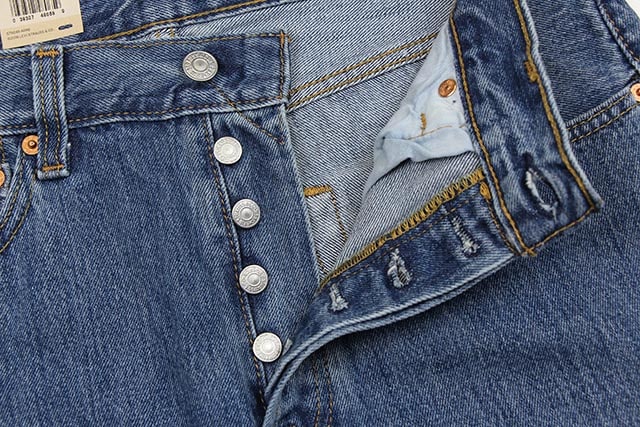 LEVI'S 501 ORIGINAL-FIT STRAIGHT LEG DENIM PANTS (005010193