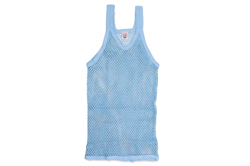 CRYSTAL THE ORIGINAL ENGLISH STRING VEST (SKY BLUE) | すべての商品 ...