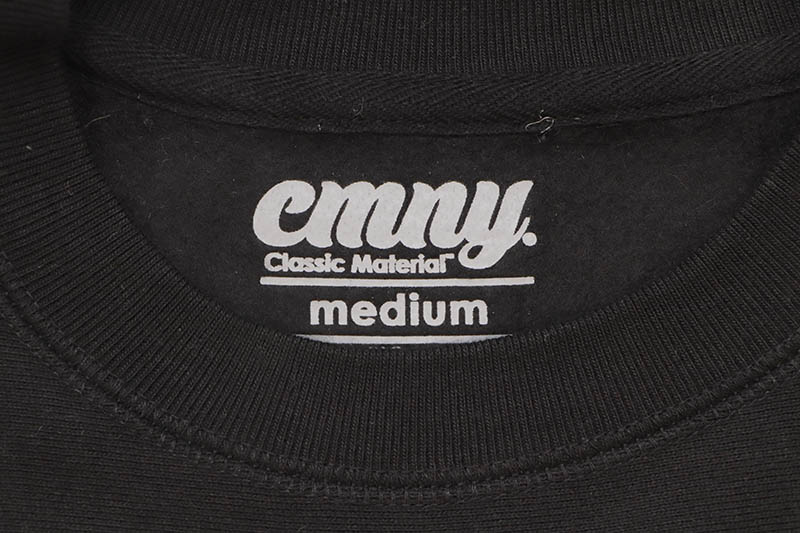 CLASSIC MATERIAL NY I LOVE THE OLD NY CREW SWEAT (BLACK)