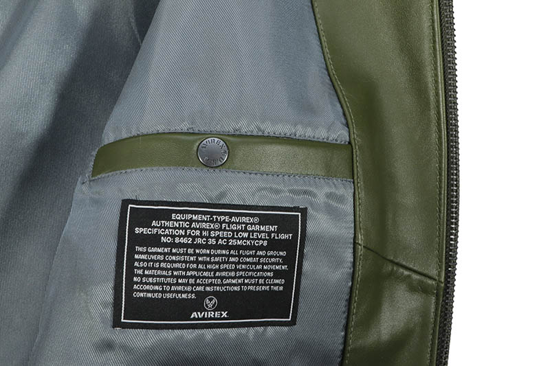 AVIREX 25th Anniversary Jacket オリーブ AVIREX アヴィレックス L-2 BLUE ANGLES F-14 中綿なし ブルゾン