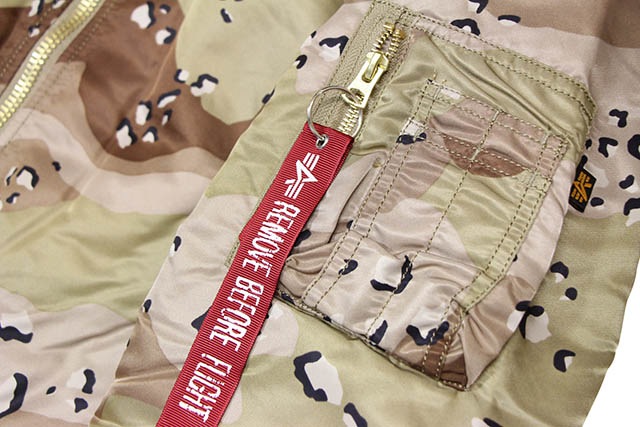 値下げ中）新品パラマウント社別注 Alpha MA-1 M