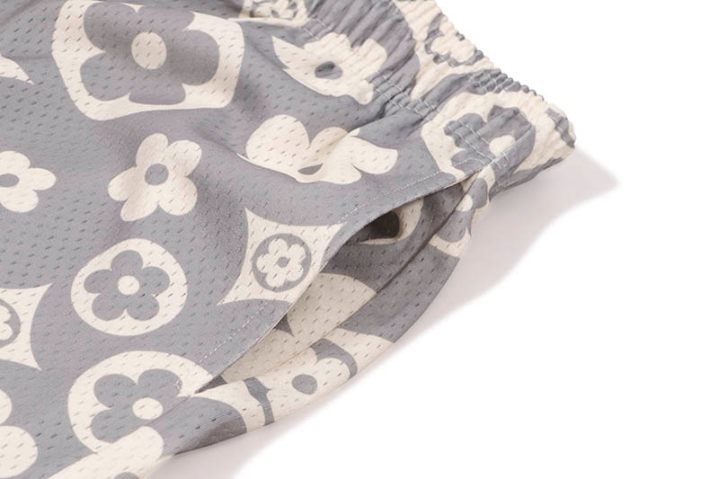 BRAVEST STUDIOS GREY FLOWER SHORTS | Brand,A-F,BRAVEST STUDIOS