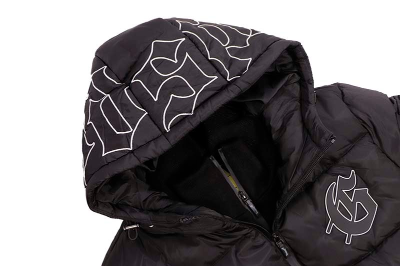 GODSPEED OG LOGO PUFFER (BLACK)