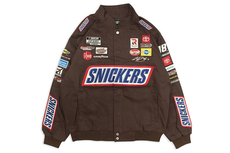 JH Design KYLE BUSCH SNICKERS NASCAR TWILL JACKET (KYB303SNI0
