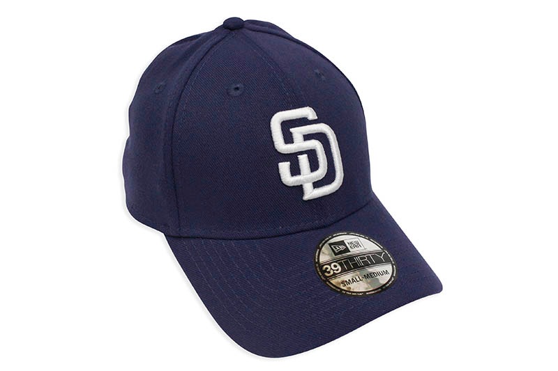 NEW ERA SAN DIEGO PADRES TEAM CLASSIC 39THIRTY STRETCH FIT CAP (NAVY)
