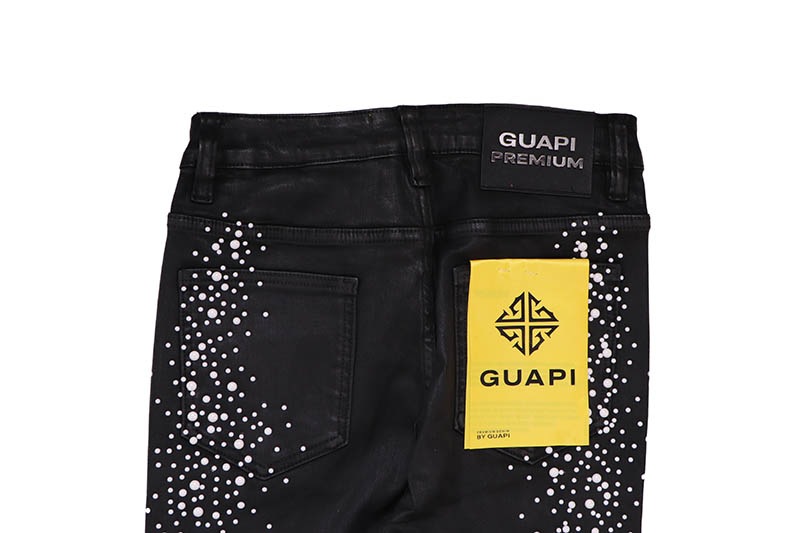 【国内入手困難】GUAPI Black Pearl Denim GUAPI / OBSIDIAN BLACK CONVERTIBLE DENIM - GANGSTA MARKET