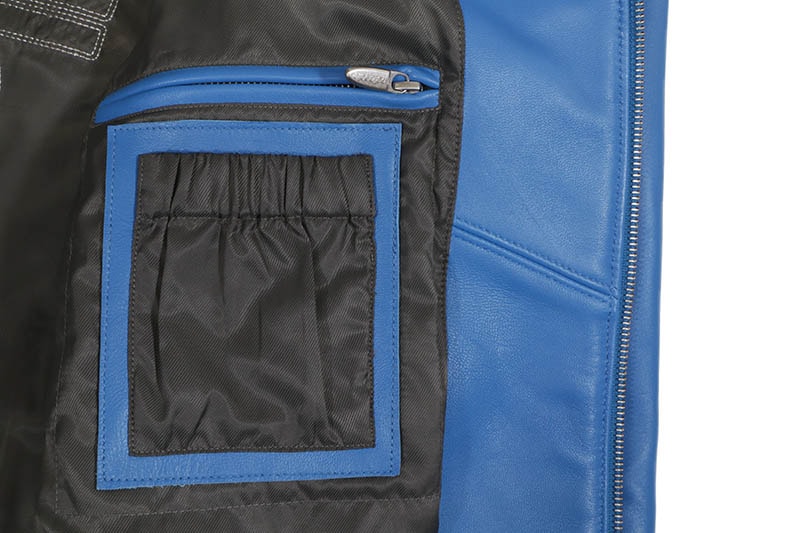 Pelle Pelle PLAYERS INC JACKET (425-37544-HOW:HONOLULU BLUE/WHITE
