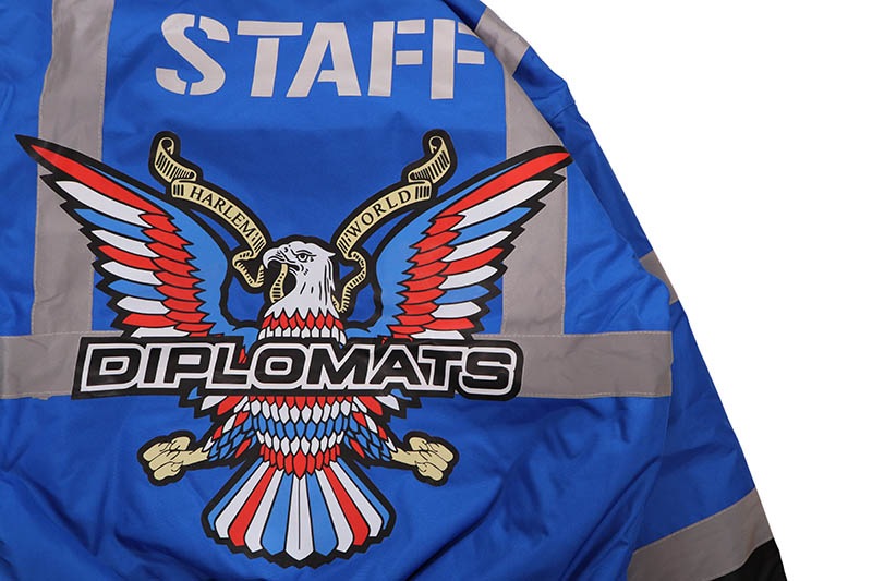 JOMO GLOBAL | THE DIPLOMATS HIGH VISIBILITY JACKET (BLUE)