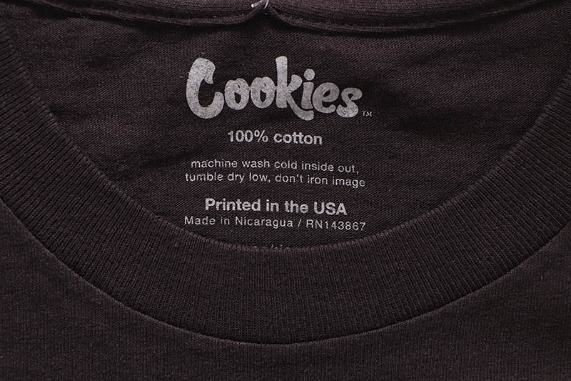 COOKIES STATUE TEE (BLACK) CM252TSP18