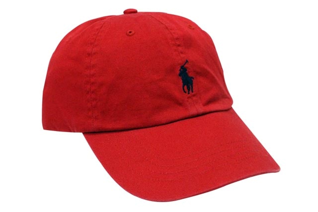 POLO RALPH LAUREN SIGNATURE PONY CAP (710548524002:RL2000 RED)