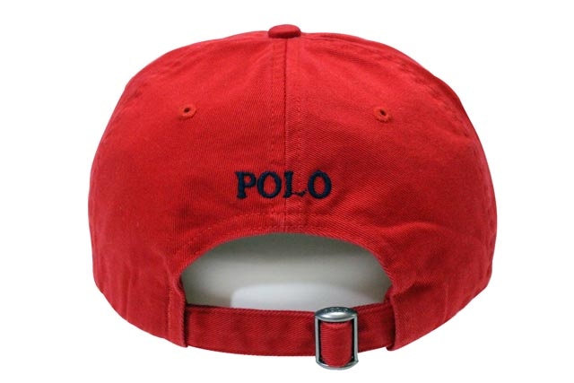 POLO RALPH LAUREN SIGNATURE PONY CAP (710548524002:RL2000 RED)