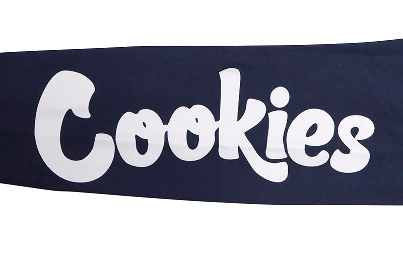 COOKIES C-BITE LOGO L/S TEE (NAVY/WHITE) CM234TLP08 | Brand