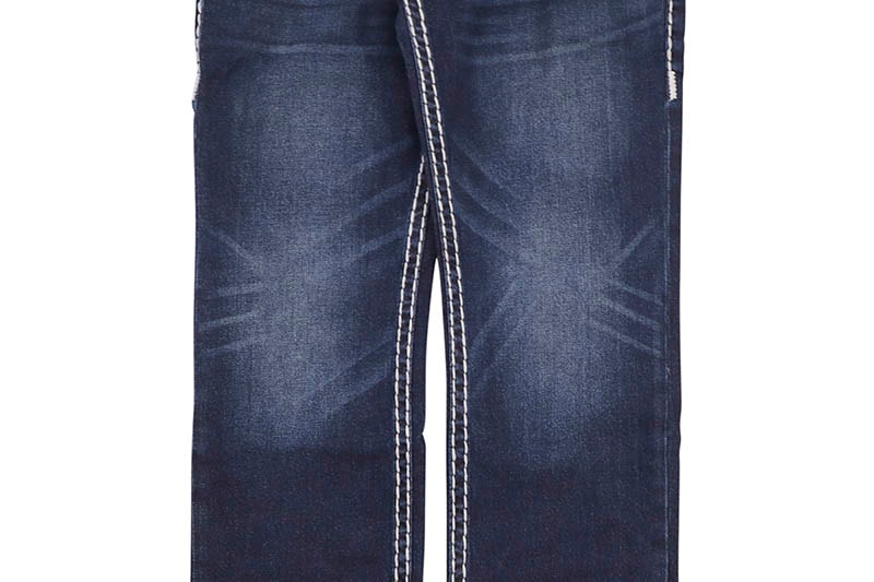TRUE RELIGION RICKY FLAP SUPER T STRAIGHT JEAN 30" (109189:CHICKORY DARK WASH)