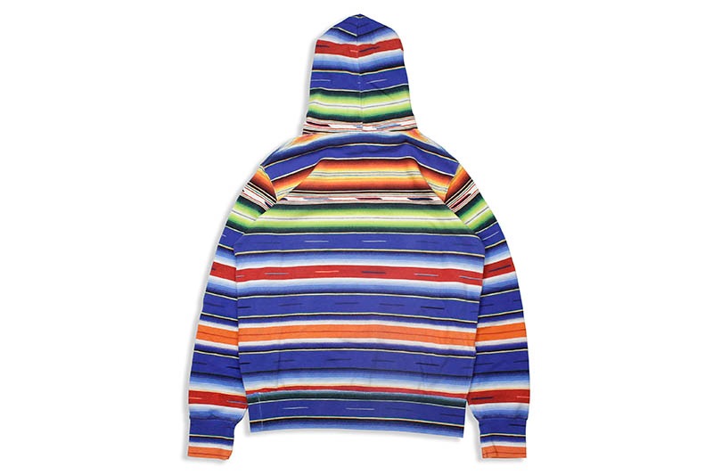 POLO RALPH LAUREN SERAPE-PRINT FLEECE HOODIE (710800111001:MULTI)
