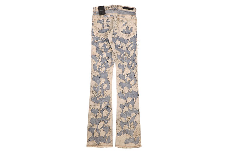 EMBELLISH LIV BORO FLARE DENIM (EMBHOL124-037:LIGHT BLUE)