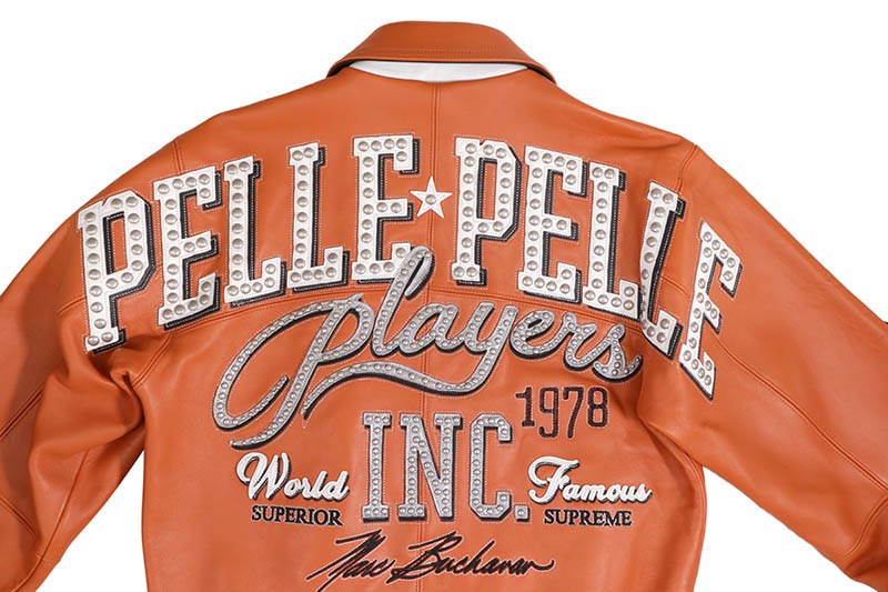pellepelle ペレペレ　ボードウェア Pelle Pelle PLAYERS INC JACKET (425-37544-OBW:ORANGE/BLACK/WHITE