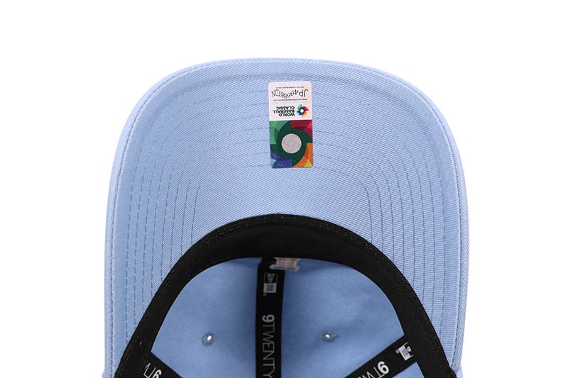 NEW ERA WORLD BASEBALL CLASSIC MINI LOGO 9TWENTY ADJUSTABLE CAP (BIRDSEYE BLUE) 14948235