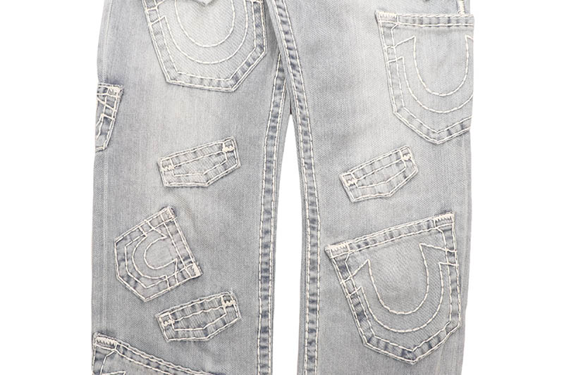 TRUE RELIGION RICKY SUPER T MULTI-POCKET STRAIGHT JEAN 34