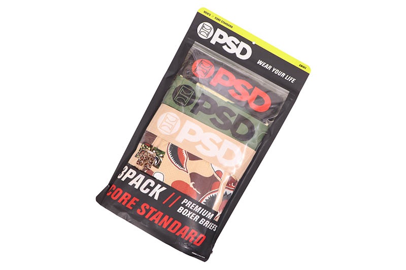 PSD SOLIDS 3 PACK - WARFACE MILITARY BOXERS BRIEFS (425180081:MULTI)