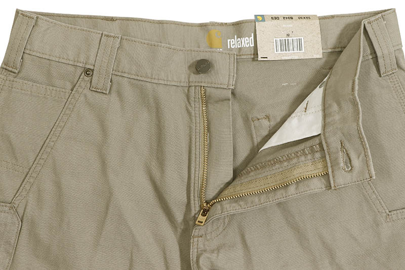 Carhartt COTTON RIPSTOP RELAXED FIT DOUBLE-FRONT CARGO WORK PANT (B342/DES:DESERT)