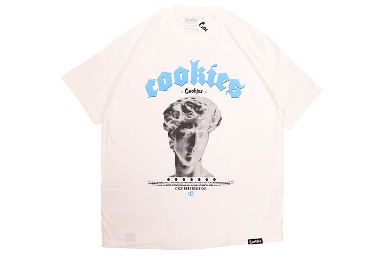 COOKIES STATUE TEE (WHITE) CM252TSP18