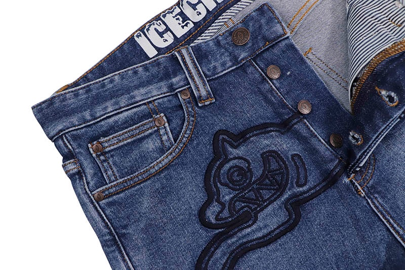 ICECREAM 421-7100 BAND APART JEAN ストレッチ ICECREAM BAND APART JEAN (421-7100:SYRUP BLUE) | Brand,G-L