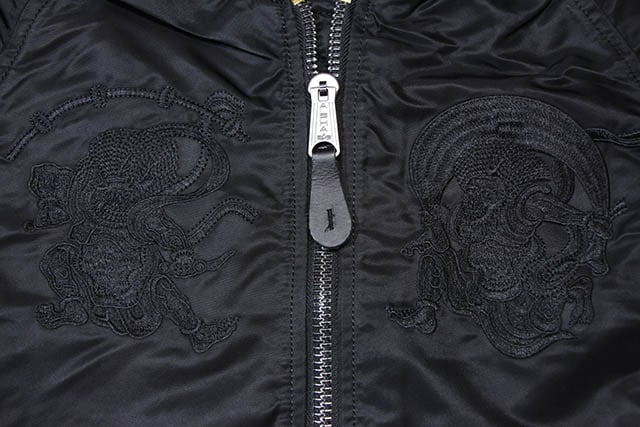 ALPHA MA-1 SOUVENIR SHINTO FLIGHT JKT(MJS46660C1/BLACK) | Brand
