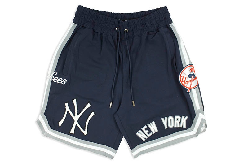 PRO STANDARD NEW YORK YANKEES TEAM SHORTS (LNY330785:MIDNIGHT NAVY)